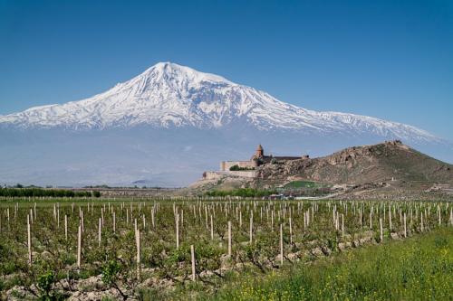 Kloster Chor Virap vor dem Berg Ararat