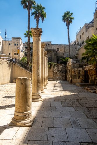 Jerusalem: Cardo - Römische Straße