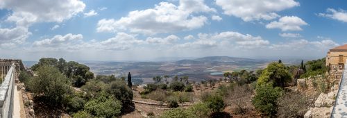 Panorama vom Berg Tabor aus
