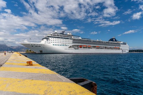 MSC Opera in Korfu