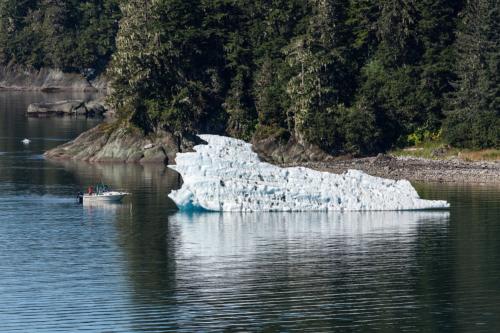 Eis am Ausgang des Tracy-Arm-Fjord