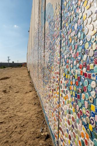 Netiv HaAsara. Weg-zum-Frieden-Mauer