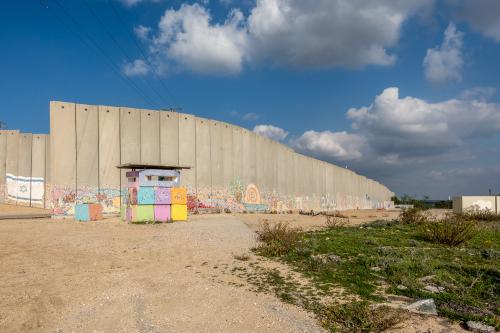 Netiv HaAsara. Weg-zum-Frieden-Mauer