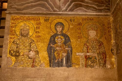 Hagia Sophia, Komnenos-Mosaik