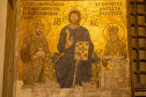 Hagia Sophia, Mosaik Christus als Pantokrator