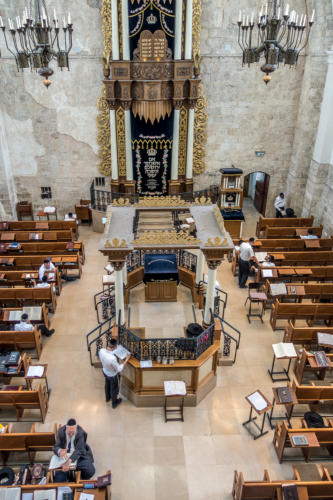In der Hurva-Synagoge