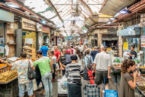 Auf dem Mahane Yehuda Markt