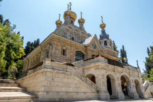 Jerusalem - Russ. orth. Kloster Maria-Magdalena auf dem Ölberg