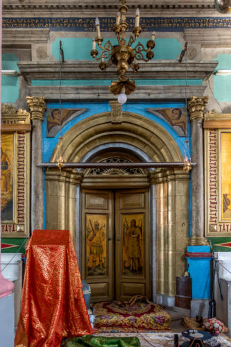 Jerusalem - In der Äthiopischen Kirche (Architekt Conrad Schick)