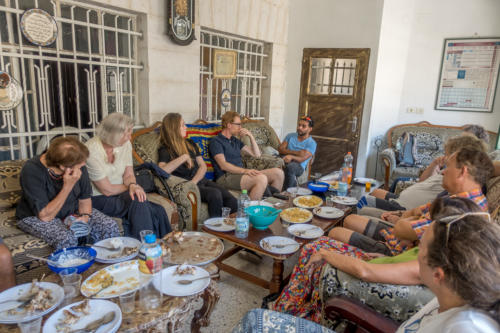 Hebron - Mittagessen bei einer muslimischen Familie
