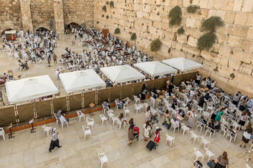 Jerusalem - Blick auf die Klagemauer