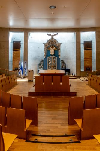 Synagoge in der Holocaust-Gedenkstätte Yad Vashem