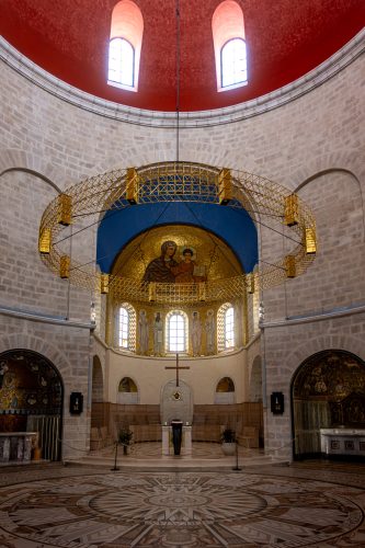 In der Dormitio-Abtei auf dem Zionsberg