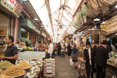 Mahane-Yehuda-Markt in West-Jerusalem