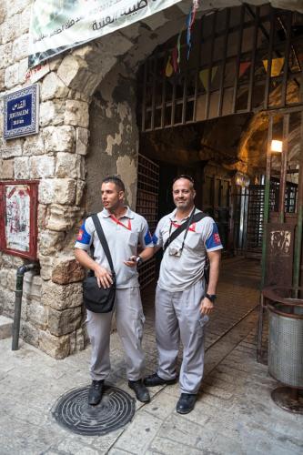 Mitarbeiter der Temporary International Presence in Hebron