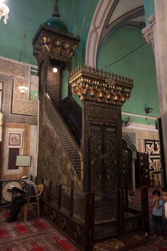 Hebron: Abraham-Moschee, Minbar