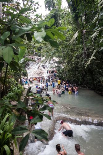 Jamaica: Dunn's River Wasserfälle