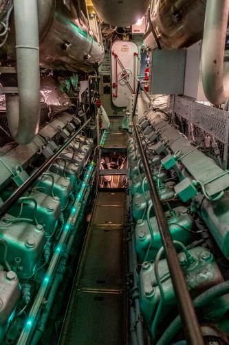 Genua, U-Boot Nazario Sauro: Dieselmotoren