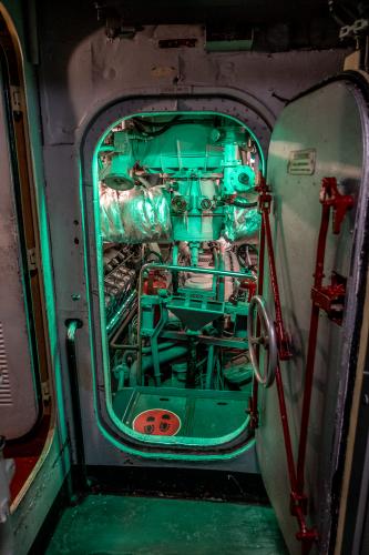 Genua, U-Boot Nazario Sauro: Maschinenraum