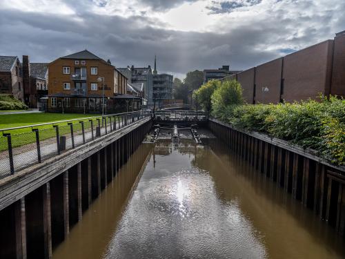 Trondheim: An der Nidelva