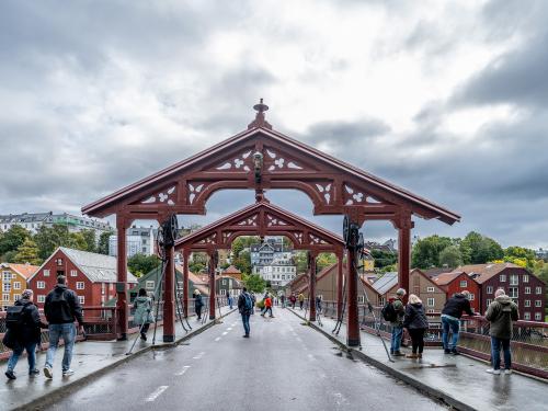 Trondheim: Alte Stadtbrücke