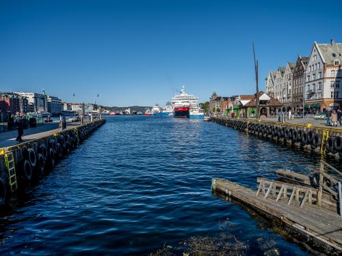 Bergen: Hafen