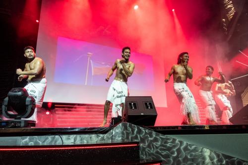 MSC Preziosa: Samoanische Tanzgruppe der Crew