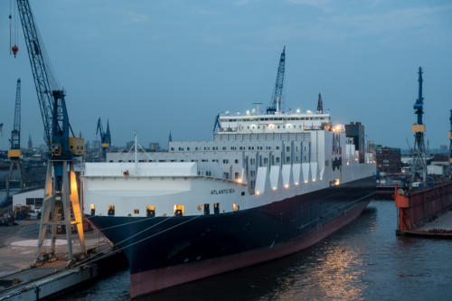 Hamburg - Containerschiff Atlantic Sea
