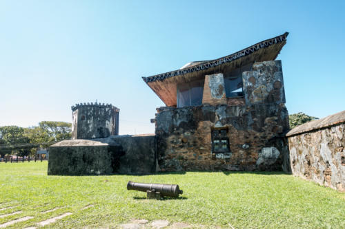 Honduras, Trujillo. Fortaleza de Santa Barbara